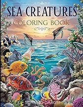 Review of Audible Title sea creaturs coloring book: 37 relaxing and sea creatures for adults and kids 2026 Edition Premium Access Editor's Choice