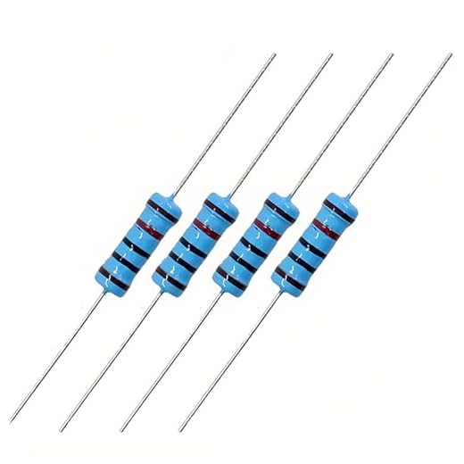 Luftschloss 20pcs 47 ohm 2W (2 Watt) ±1% Toleranz Metallfilm Festwiderstände (47 Ω 47 R 47 ohm)