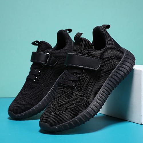 Kids Sneakers Breathable Knit Upper Soft Sole Support Flexible for Outdoor Running Playing and School Activities3