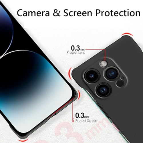 Coque fine et mate sans cadre pour iPhone 15 Pro Max - 4