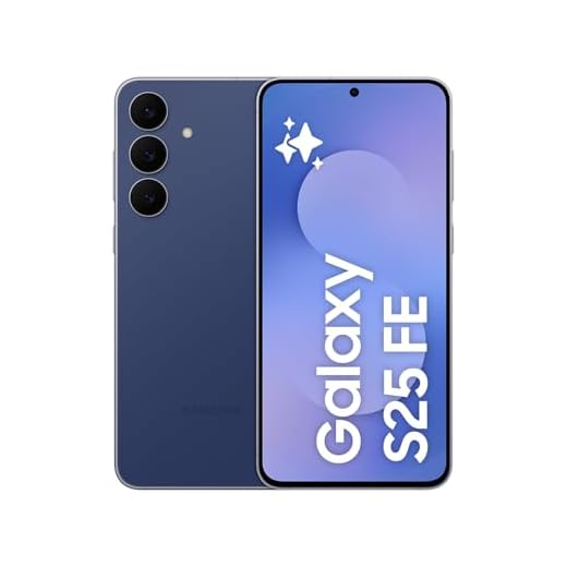 Samsung Galaxy S25 FE 256GB, Teléfono Móvil con IA, Marco Ligero 7,5mm, Pantalla FHD+ 6,7", Cámara 50MP, Exynos 2400, 8GB RAM, Garantía Fabricante 3 Años + 1 Año Extra, Azul Marino (Versión Española)
