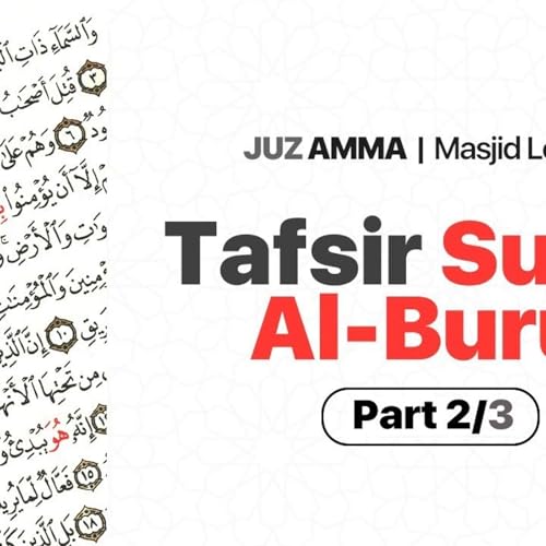 Page de couverture de Tafsir Surat Al Buruj 2/3
