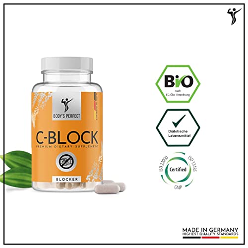 Kohlenhydratblocker C-Block Kapseln von BODY’S PERFECT