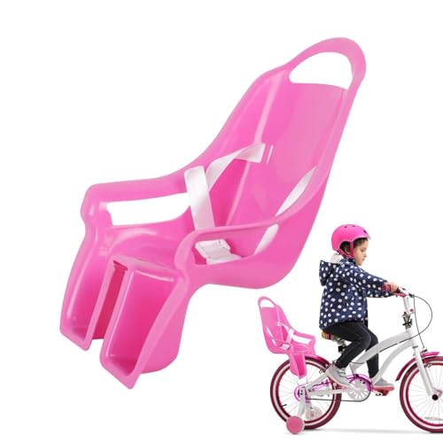 Siège De De Vélo Pour Filles - Comprend Autocollant Créatif | Chaise Universelle De Poupées De Vélo Pour , Transport Sûr Pour Peluche Et Poupées De...
