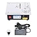 Mini Table Saw for Crafts S3 Portable Precision Table Saw,96W mini Desktop Electric Saw 7 Speed Adjustable,DIY Model Crafts Cutting Tool with 4 Blades for Wood Plastic Acrylic Cutting