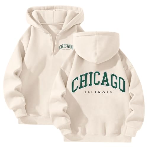 Sweat à capuche femme avec fermeture éclair imprimé nœud pour le quotidien et les sorties