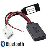Der A2DP Bluetooth-Adapter ermöglicht es Ihnen per Plug&Play Musik über Bluetooth an Ihr Original-Radio zu übertragen. Ob eigene Playlists, YouTube-Streaming, Spotify-Music oder iTunes - Audio-Übertragung von allen Streaming-Diensten kabellos ans Fahrzeug übertragen.
