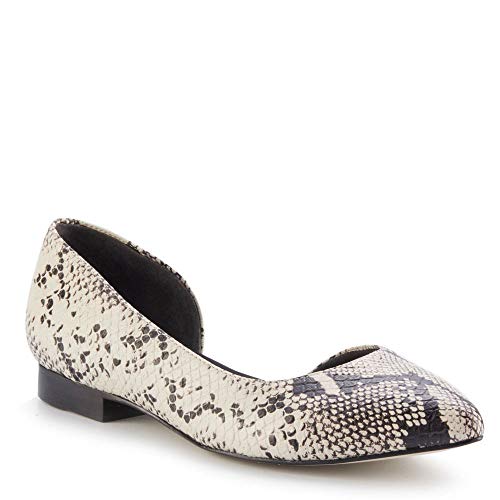 Walking Cradles Raya Bone/Black Snake Print Leather 10 W (D) #TOP1