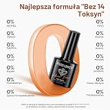 Modelones Base i Top Coat Gel UV lakier do paznokci zestaw 3 x 10 ml No Wipe Soak Off lakier podkładowy i wierzchni z matowym Top Coat