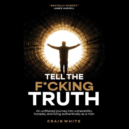 Diseño de la portada del título Tell the F*cking Truth