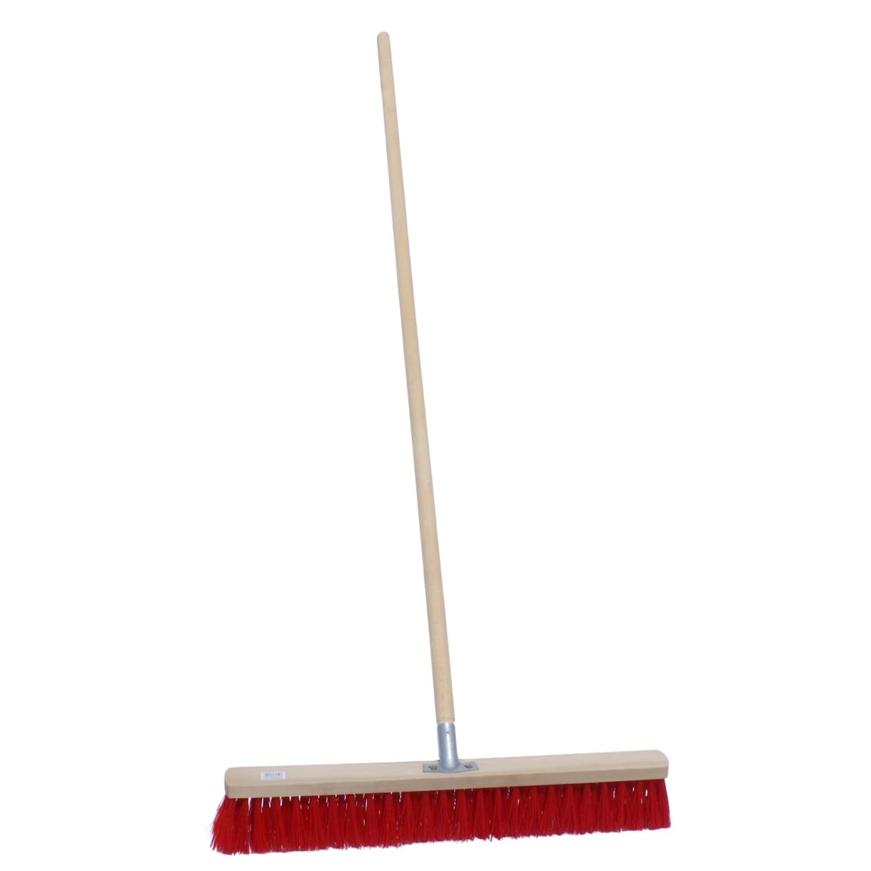 Kolor 2 STK. Straßenbesen Industriebesen Kehrbesen, wählbare Breiten Gartenbesen, Besen für Straßen, Draußen, Hof & Garten, PVC Borsten, Metall-Stielhalter verschraubt (40 cm mit 150 cm Stiel)