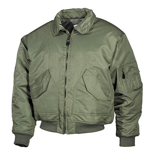 MFH US CWU Fliegerjacke - OD Green Größe XL