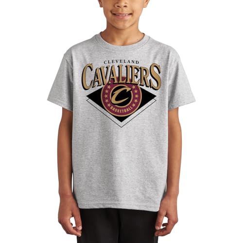 Junk Food NBA - Cleveland Cavaliers Court Classic Kids SS T-Shirt Grey
