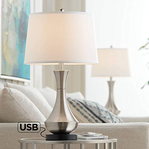 hotel style bedside lamps