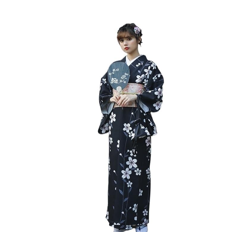 Vestaglia Kimono Floreale In Raso Da Donna - Accappatoio Leggero Per Matrimoni E Casa - Super Shopping-zone