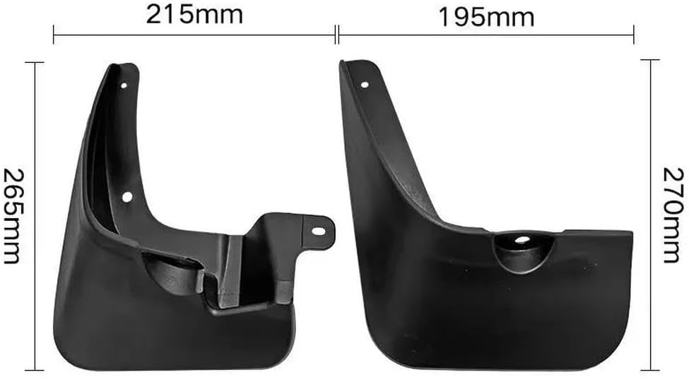 Car Mud Flaps Splash Guards Front Rear Fender Anti-Splash Mudguards Car Accessories for Kia Rio 2007-2011 Wheel Protection