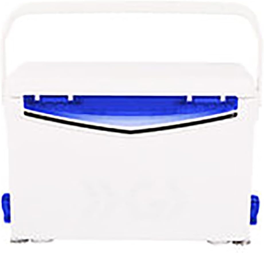 Fishing Tackle Box 29L Adjustable Feet Fishing Tackle Box Ultra-Light Fishing Gear Insulation Sea Fishing Box Fishing Box for Storing Fishing Accessories (Color : Red Size : 52x30x36cm) (Blue 52x30x