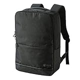 サンワサプライ アウトレット スクエアリュック 15.6インチワイド PC収納 カジュアル グレー BAG-BP16BK 箱にキズ、汚れのあるアウトレット品です。