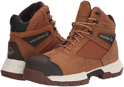 Wolverine Men's Rush Ultraspring Construction Boot, Honey, 9.5 | Image 6