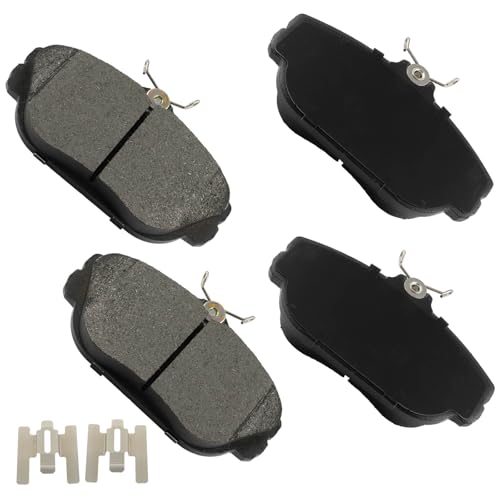 Image of cciyu D601 Front Metal Disc Brake Pads Kit For Ford For Taurus 1994-2002,For Ford For Windstar 1995-1998,For Lincoln For Continental 1993-1994,For Mercury For Sable 1994-2000