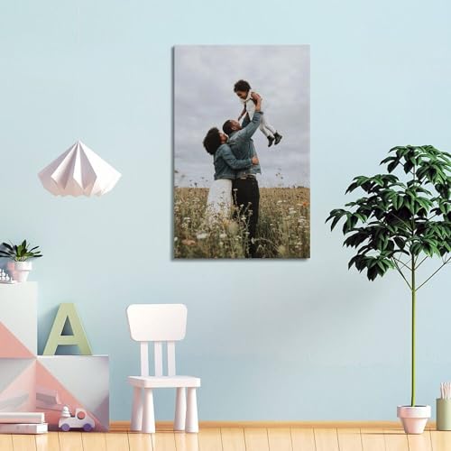 Impression photo personnalisée sur toile encadrée 40x60 cm pour salon - 4