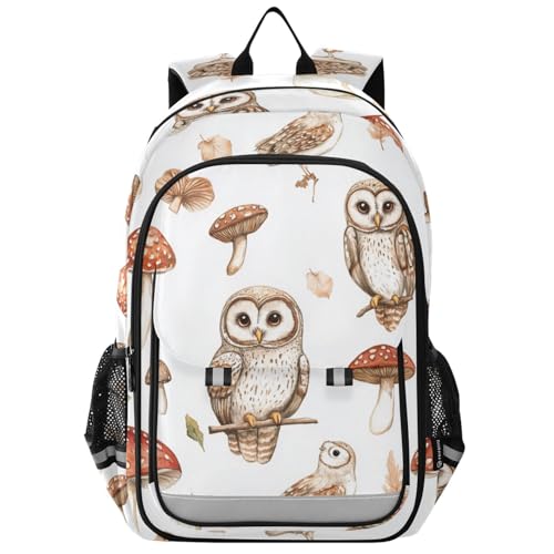 Sac à dos ordinateur enfants chouettes idéal pour l'école et sorties