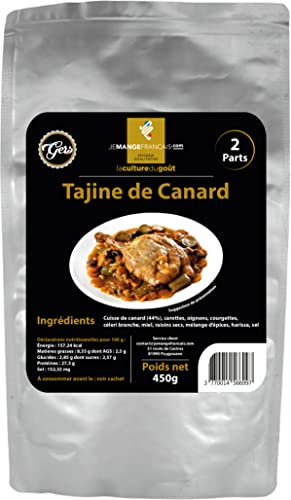 Tajine Cuisiné avec Cuisse de Canard Confite - Prêt-à-être Dégusté