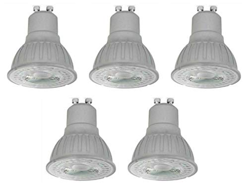 Megaman 140502 Dimmable LED GU10 PAR16 Lamp 5 Watt 36° 4000K Cool White (Pack of 5)