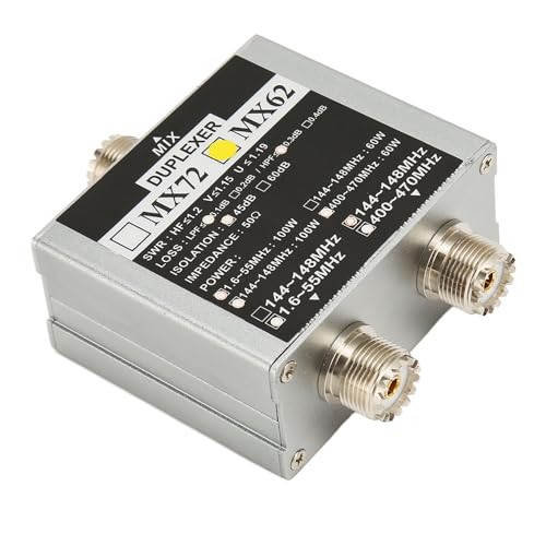 Ondes courtes duplexer VHF UHF HF multifonctionnel pour signal stable et filtrage efficace