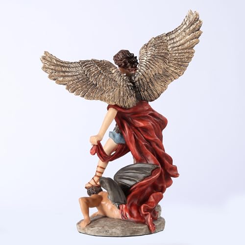 Figura Decorativa Arcángel San Miguel 6.25 in miniatura 4