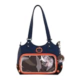 KIRA KIRA Love And Deepspace Caleb Itabag Cosplay Props Navy School Ita Bag Love And Deepspace Caleb Doujin Bag (Navy)