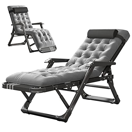 Mophoto Folding Lounge Chair Multifunctional Reclining Chair, Outdoor Recliner Patio Chair For Poolside, Beach, Lawn, Patio, Camping #TOP13