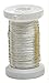 Produktbild Glorex 6 2220 108 - Silberdraht mit Kupferkern versilbert, 0,25 mm x 40 m auf einer Kunststoffspule gewickelt, ideal zum Basteln oder für floristische Kreationen als Bindedraht