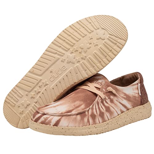 Image of HEYDUDE Women's Wendy Chambray | Women's Shoes | Women's Lace Up Loafers | Comfortable & Light-Weight
