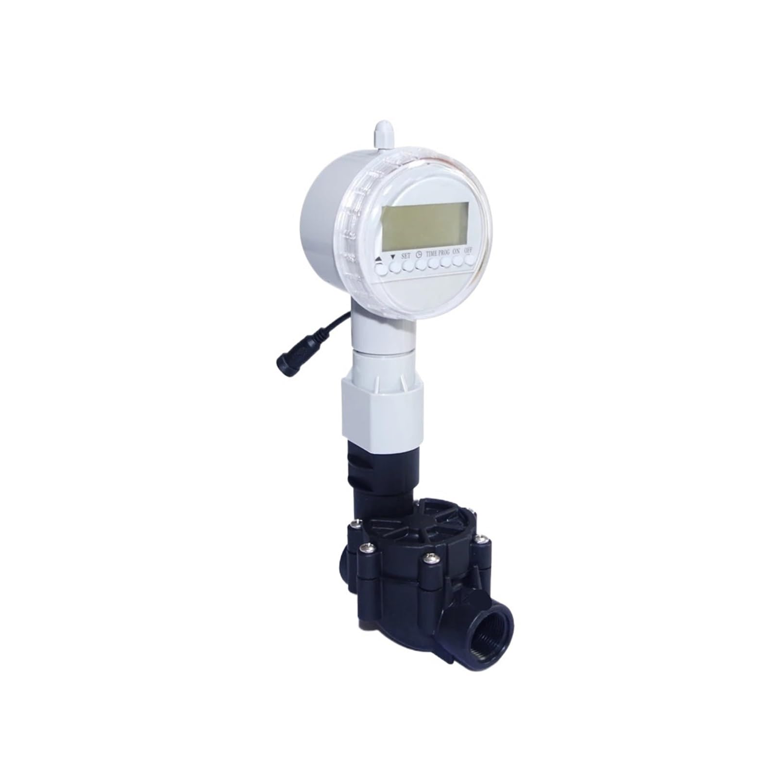 Válvula solenoide de riego 3/4 pulgada con temporizador solar automático