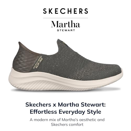Image of Skechers Women's Martha Stewart Ultra Flex 3.0 - Neptune Sneakers | Casual Shoes