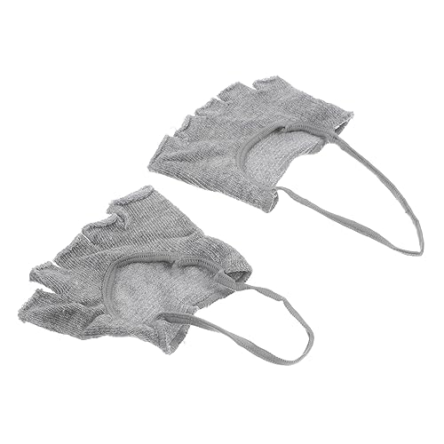 Healeved Cotton Footies Socks for Women Toe Covers Half Socks Toe Separator Breathable Comfortable Socks for Ankle