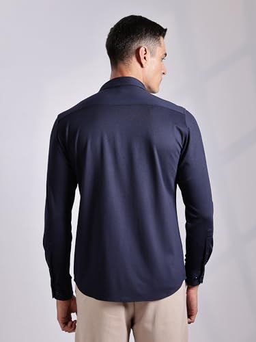 Image of Thomas Scott Men's | Tencel Fabric | Solid | 4 Way Stretchable | Lightweight | Moisture Absorb | Wrinkle Free | Shirt