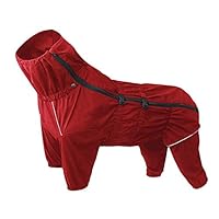 Impermeabile Per Cane MOREZI - Collo Alto, 4 Zampe, Cerniera Posteriore, Navy - Taglia XL - Foto 7