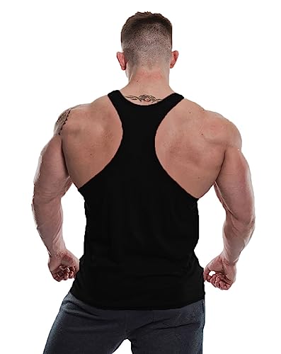 Image of THE BLAZZE Men's Cotton Sleeveless Tank Tops Gym Vest for Mens