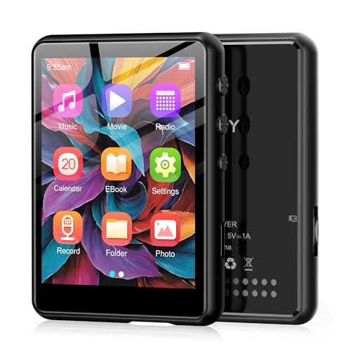 128GB Music Player, HiFi Digital Audio MP3 Player, DSD&DAC Lossless High Resolution MP3 Player High Fidelity, Music Player with 3.5 mm Dual Output, Support for up to 256GB