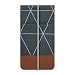 Produktbild Kuratist Handytasche  Handgemacht  Kompatibel mit iPhone 11 Pro/X/XS, Galaxy S10/S9/S8/S7/S6/A5/A40, Huawei P30/P20/P20 Pro - Premium Baumwolle und Papier - 100% Tier frei (Triangles Anthracite)