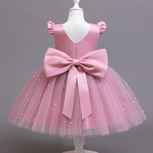 HNXDYY Flower Girl Dress Girl Tutu Birthday Party Dress Princess Wedding Formal Pegeant Gown3