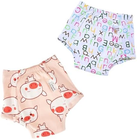 SNUGKINS Snug Potty Training Pull-up Pants for Babies/Toddlers/Kids | 100% Pure Cotton | Washable & Reusable | (Fits 9 Months to 6 Years) | Pack of 2, 3 & 4.