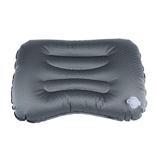 Almohada inflable de poliéster para viaje compacta miniatura 2