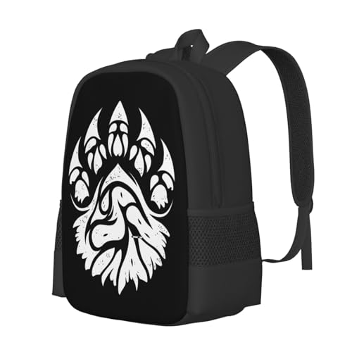 Native American Bear Claw Backpack Lightweight Large Capacity Laptop Backpack Travel Backpacks for Unisex2