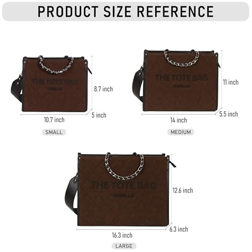 Image of Chinllo Tote Bag for Women Top Handle Satchel Purse and Handbags with Shoulder Strap