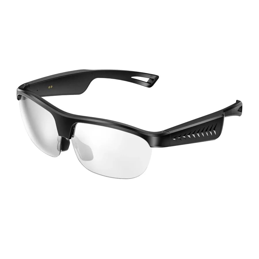 Upgraded AI Smart Glasses with Camera 8MP HD1080P Video Glasses with Camera and Audio -Video Recording Glasses with