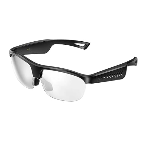 Upgraded AI Smart Glasses with Camera 8MP HD1080P Video Glasses with Camera and Audio -Video Recording Glasses with