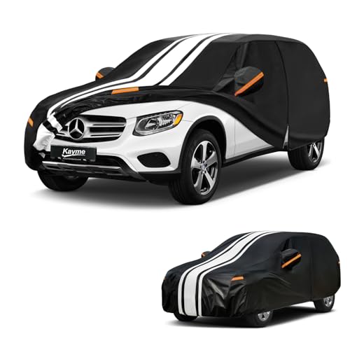 Image of Kayme Waterproof Car Cover for Mercedes Benz GLC Class Heavy Duty